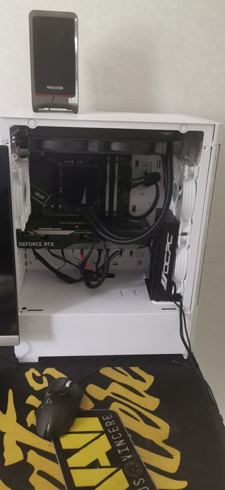 Держатель для видеокарты ocpc pole черный