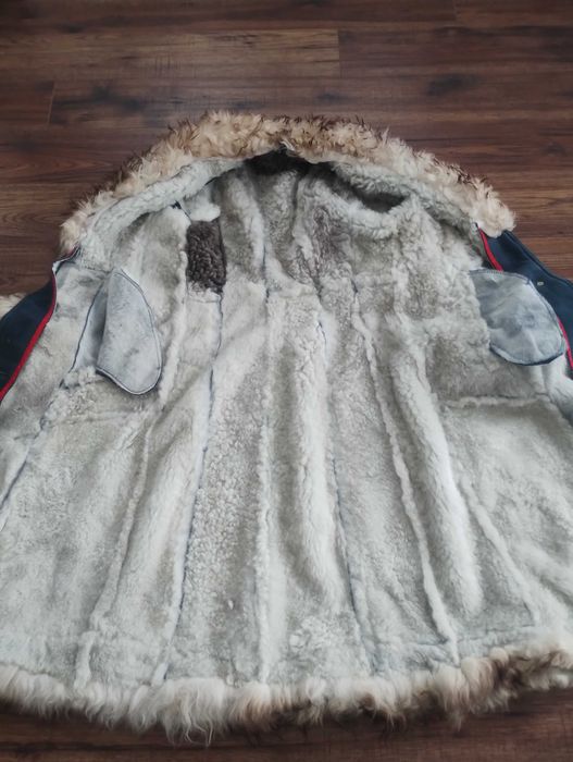 Дамски кожух от естествена кожа