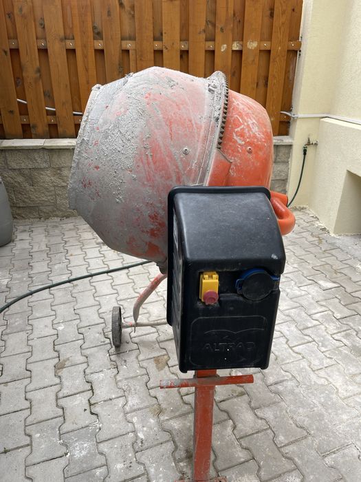 Електрическа бетонобъркачка Altrad Limex 190 LS, 850 W, 190 л