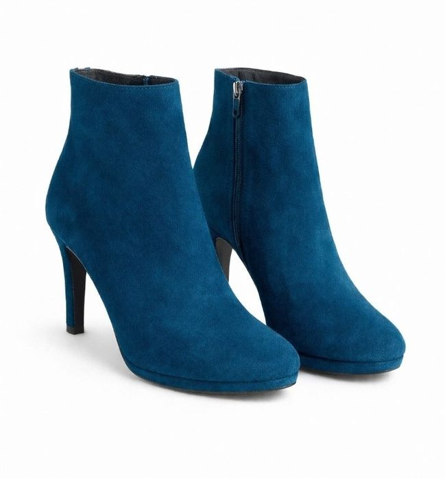 Botine Tamaris ,albastru petrol nr 40