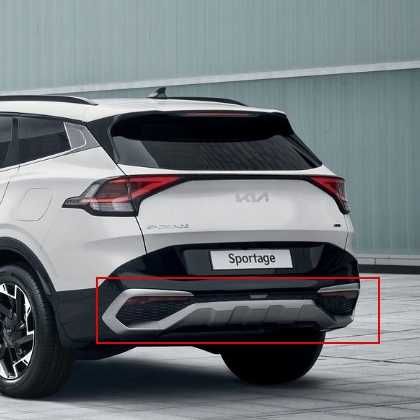 Молдинг заднего бампера Kia Sportage