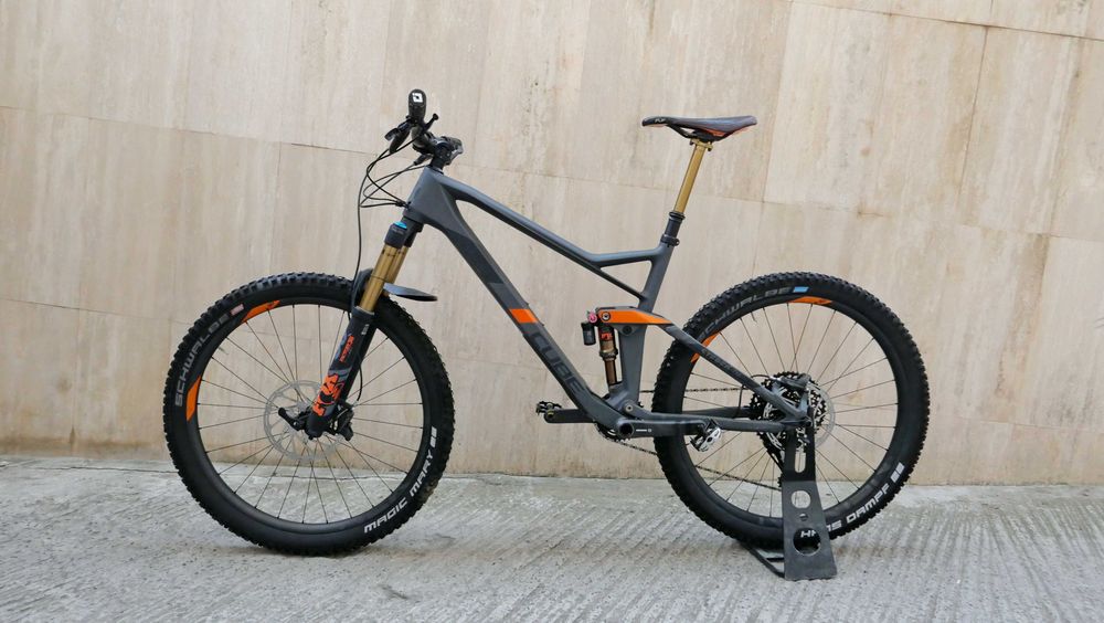 Cube Stereo 140 TM, 27.5, карбон, 13 кг., FOX Factory Kashima 150/140 ход, BOOST, SRAM GX Eagle, Sram Code R