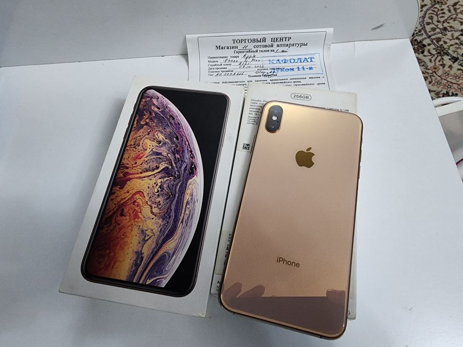 Iphone XS Max LL/A 256GB Batareka 100% Usel