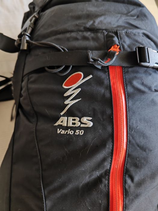 Лавинна раница ABS Vario 50 за фрирайд, сноуборд, туринг и т. н.