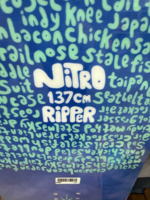 placa noua snowboard nitro ripper L137,132 si 126cm