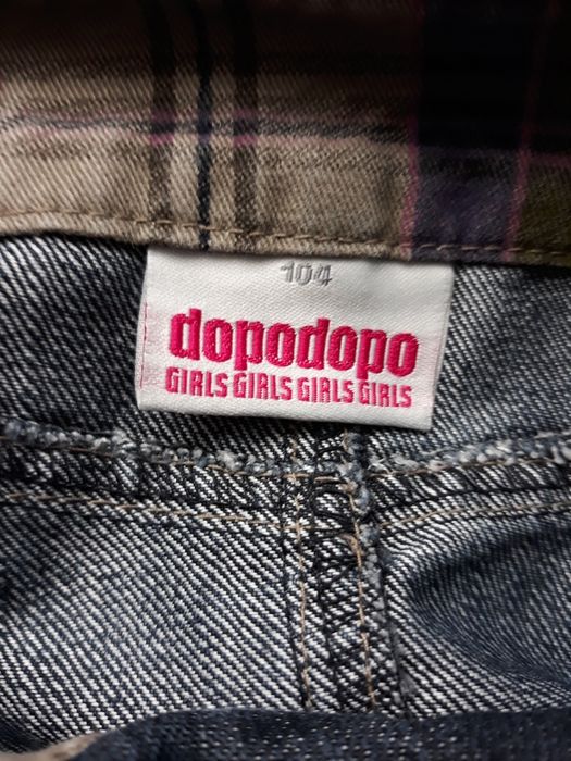 Детска дънкова рокля -сукман р-р 104