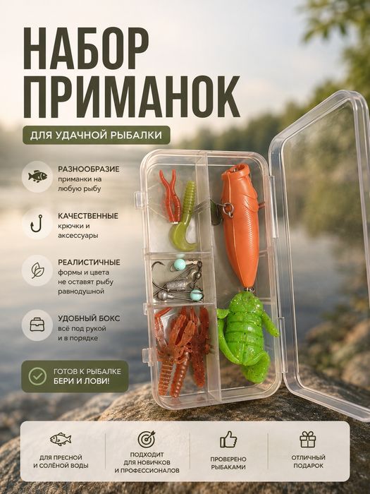 Приманки для рыбалки