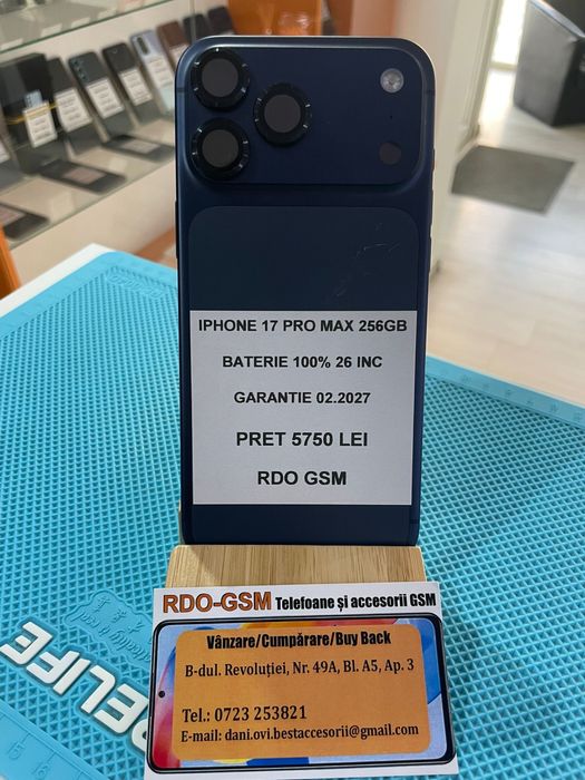 Iphone 17 Pro Max 256Gb Neverlock/Garantie
