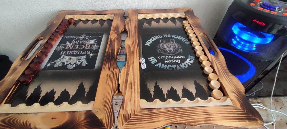 Нарды ручной сборки