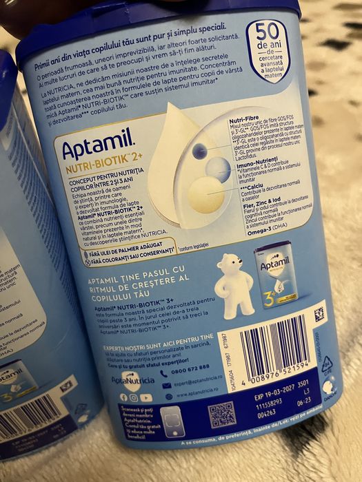 Lapte Aptamil Nutribiotik 2+
