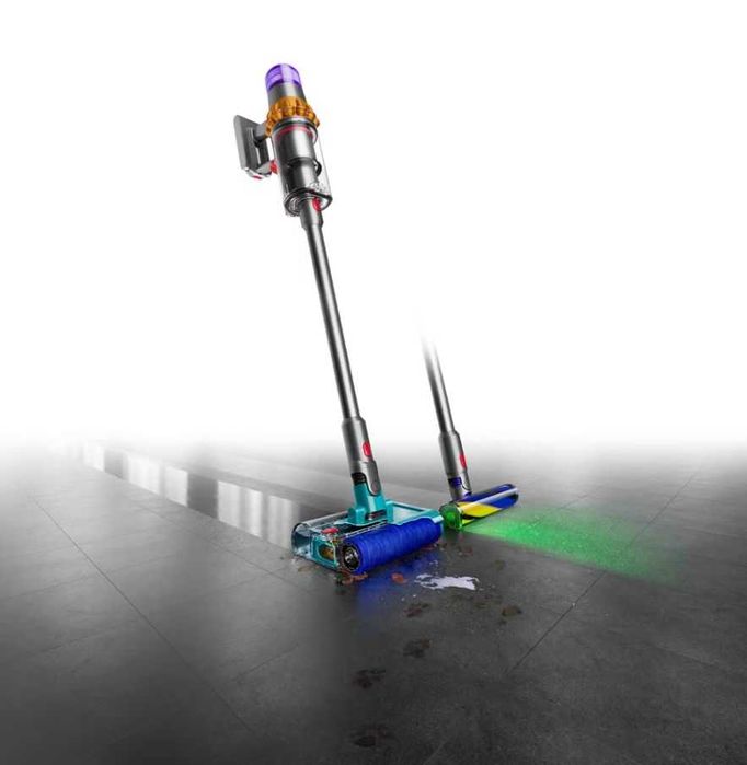 Aspirator vertical cu spalare Dyson V15s Detect Submarine - RESIGILAT