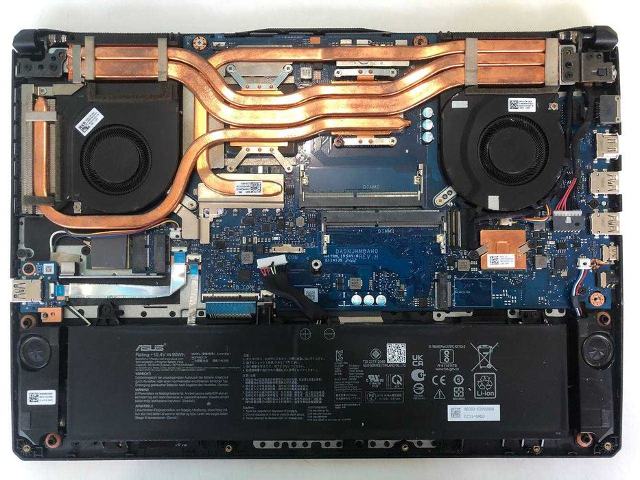 Продажа запчастей ноутбука ASUS TUF Gaming F15 FX506HM (RTX 3060)