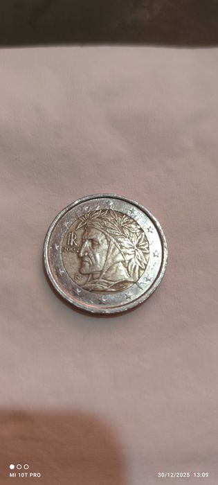Рядка монета от 2 евро
