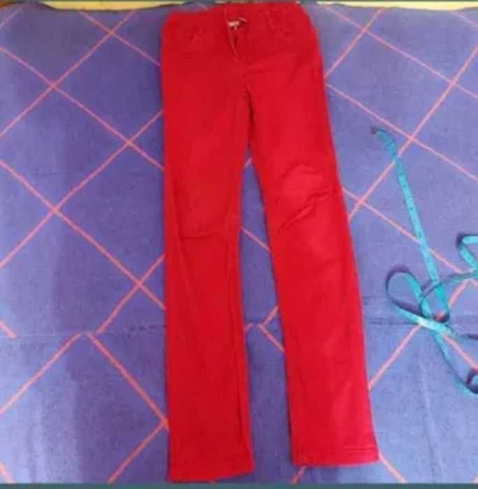 Pantalon bumbac fucsia XXS/XS