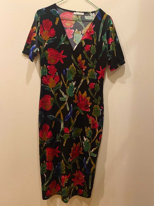 Rochie Zara din velur elastic