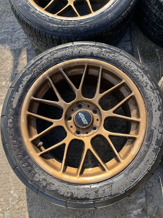 Гуми с джанти/ Apex ARC 8 оригинални/Mickey Thompson 275/40/17/ Bridgestone 245/45/17