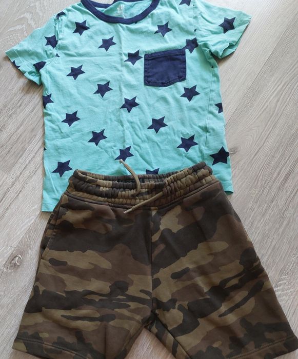 Лот  8 комплекта тениски и панталонки Nike,Adidas, Mayoral, Next, HM