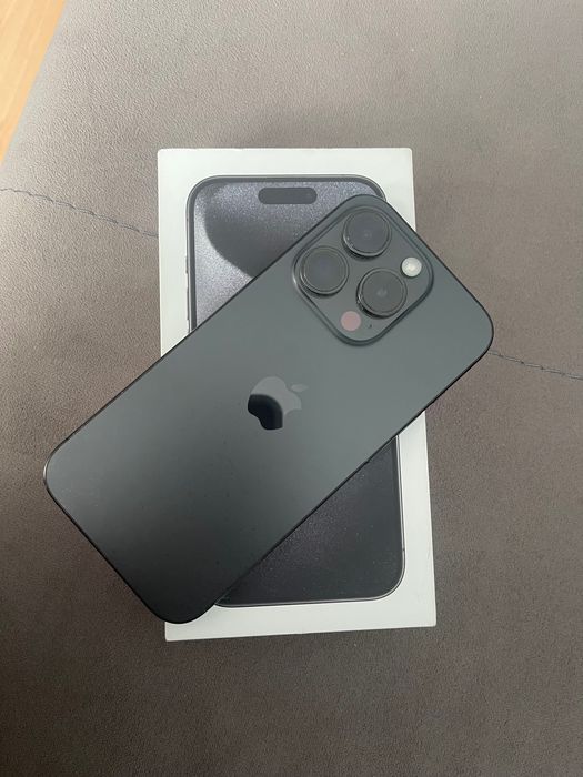iPhone 15 Pro Black Titanium