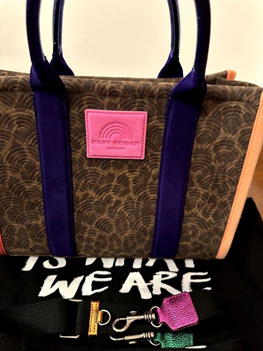 Geanta piele intoarsa Kurt Geiger Southbank