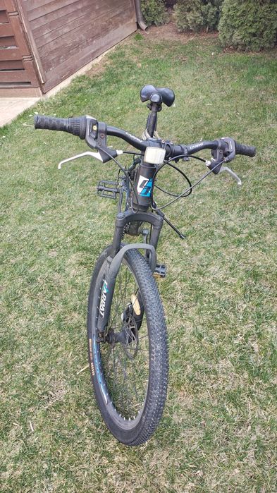 Bicicleta MTB 26" Carpat C2699A, Negru/Albastru/Alb