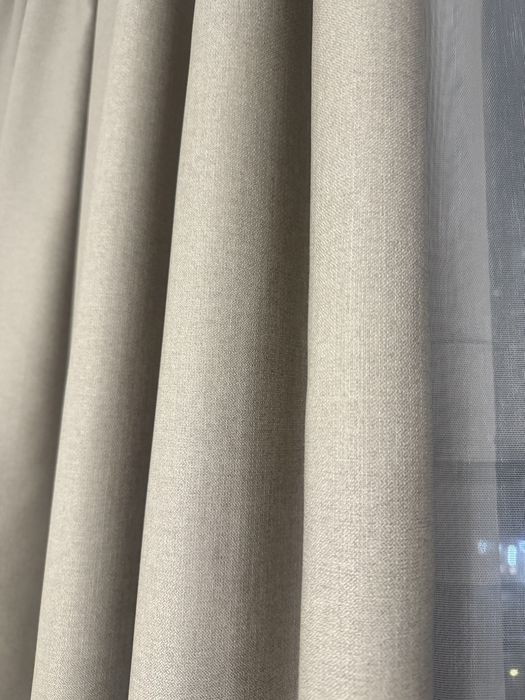 Срочно продам шторы с тюлью!