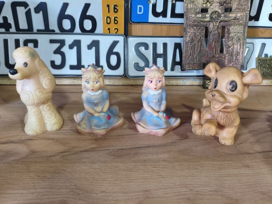 Резиновые игрушки СССР.