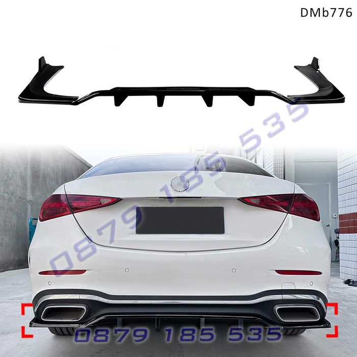 Дифузьор задна броня Mercedes C W206 AMG 20 мерцедес тунинг амг ц клас