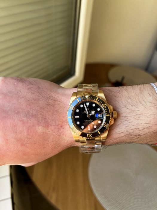 Rolex Submariner Gold And Black Dial 41 mm