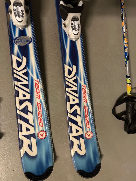 Ски 120см с автомати и щеки