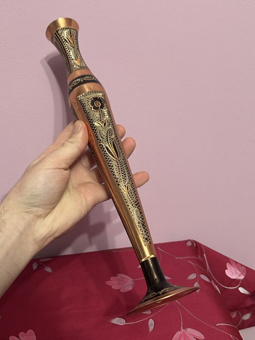 Vază turcească din cupru – gravată