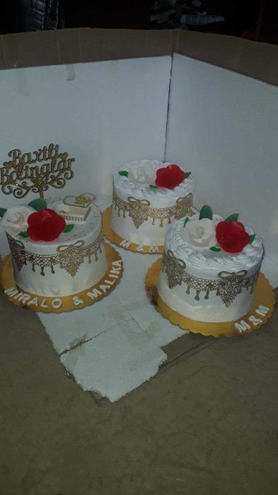 Торты на заказ. Для торжеств, день рождение. Tortlar buyurtma asosida