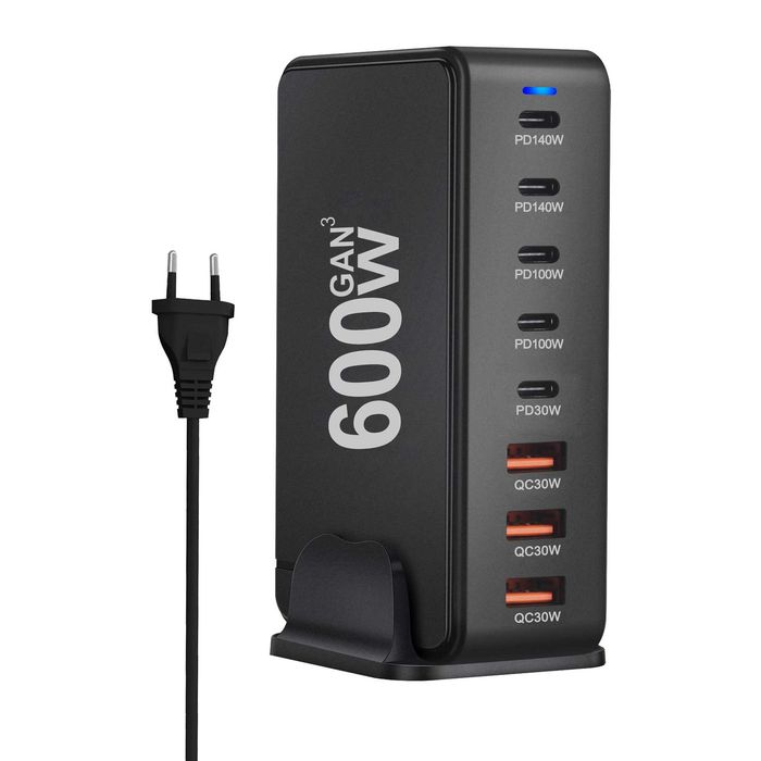 GaN3 600W Станция PD 3.1 Най-новата GaN Технология за Бързо Зареждане