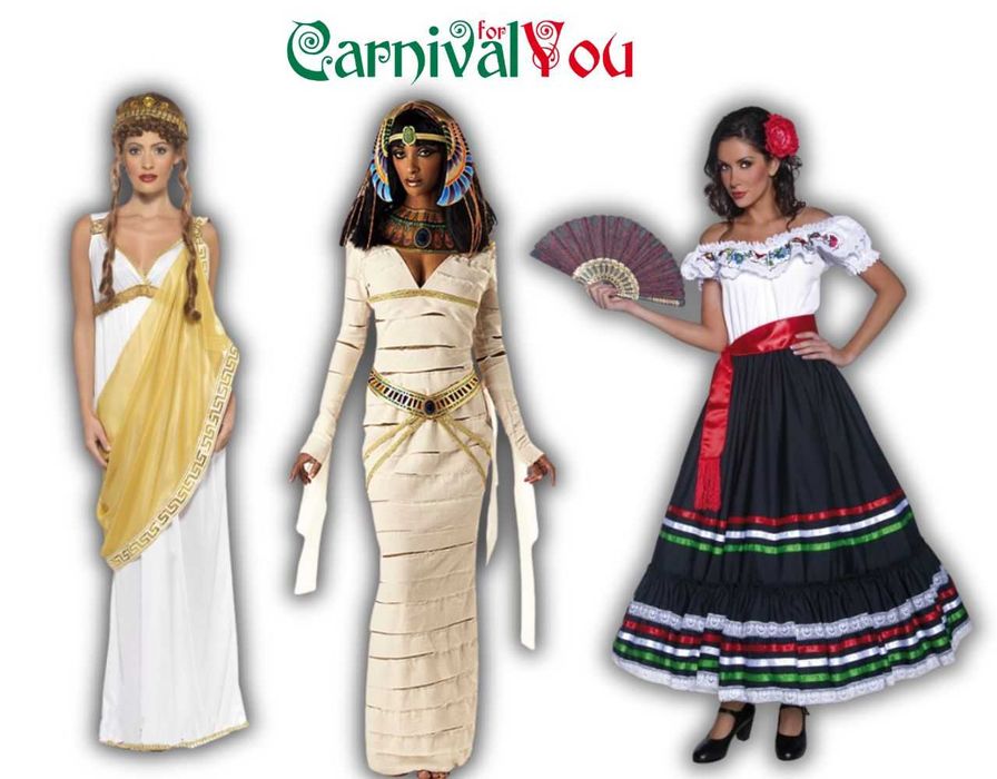 Дамски карнавални костюми за по-весли празници