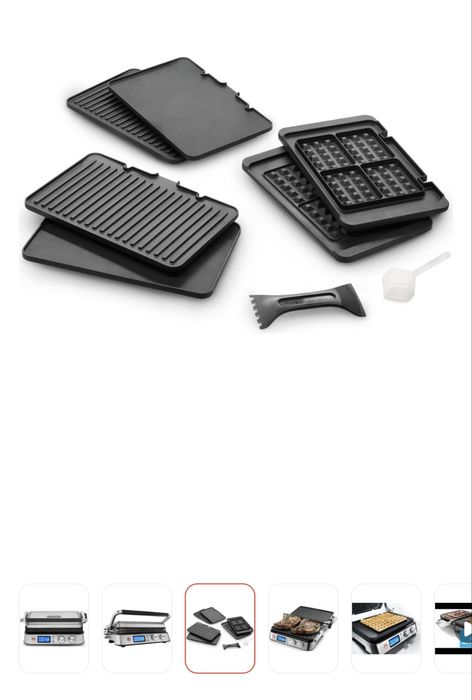 Грильница с вафельницей