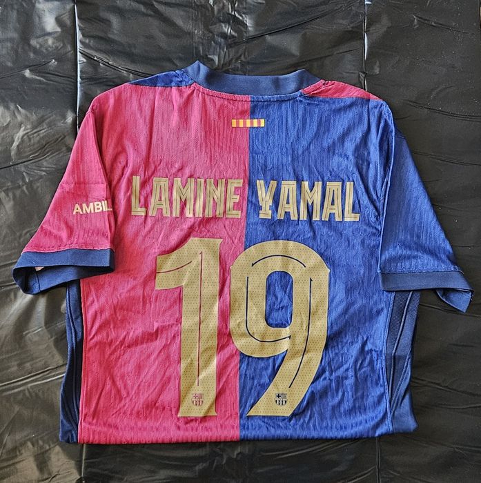 Tricou Fotbal Lamine Yamal Barcelona x Travis Scott 24/25 Player Versi