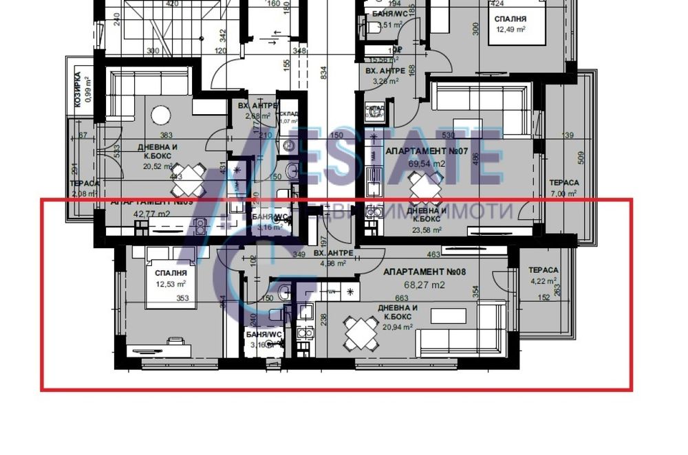 Продава се Двустаен апартамент в Царево - 68 кв.м за 722 €/кв.м - Снимка #2