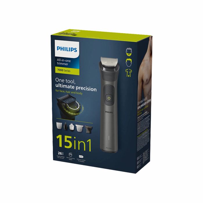 Триммер Philips MG7940/15 Триммер для Лица и Тела 15в1 1 Год Гарантия
