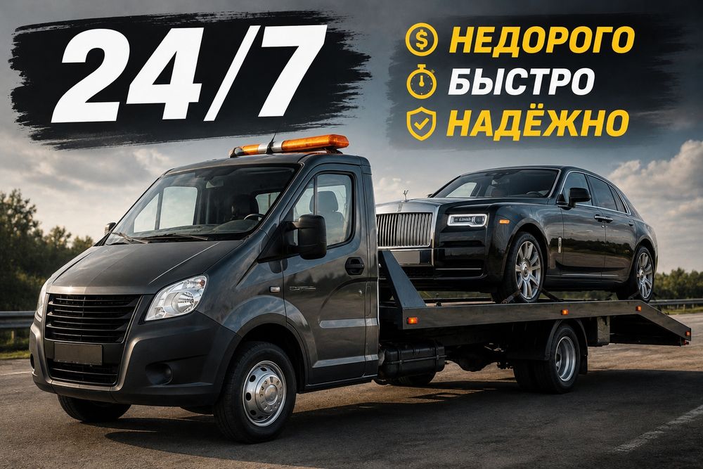 Эвакуатор город межгород недорого 24/7 подача 15-20мин Семей, Риддер