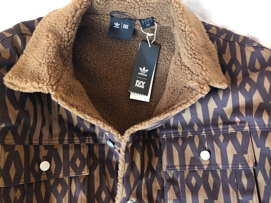 Adidas x IVY Park Monogram Denim Jacket ОРИГИНАЛНО яке - L-XL