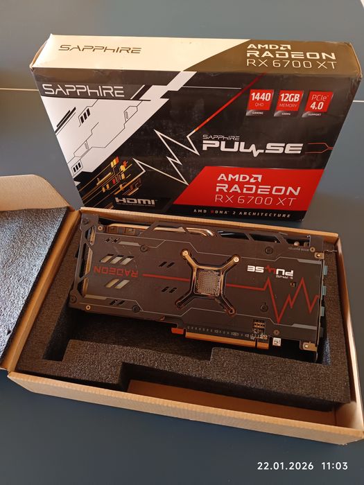 Placa video RX 6700xt 12 gb