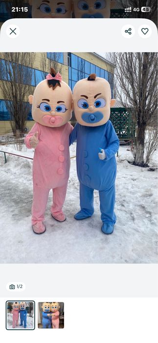 куклы ростовые 2 штуки