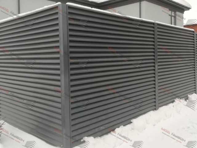 Забор жалюзи от производителя