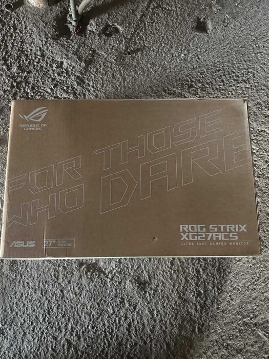 Гейминг монитор ROG Strix XG27ACS 27" QHD 165Hz IPS с гаранция