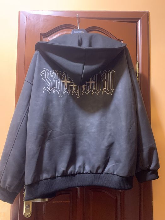 Куртка бомбер кожа