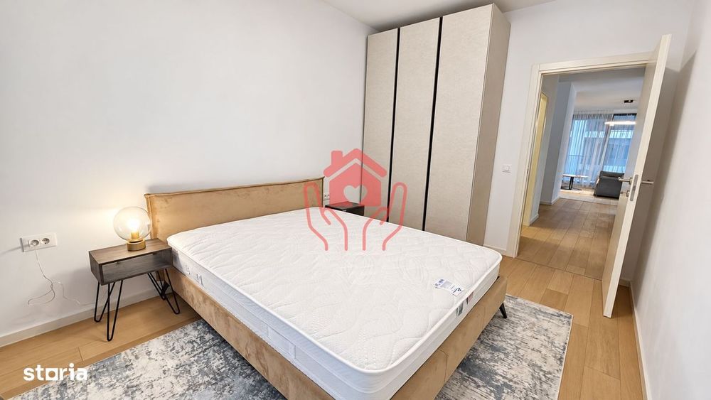 Baneasa Shopping City-3 camere mobilier ROVERE I parc I scoli I garaj