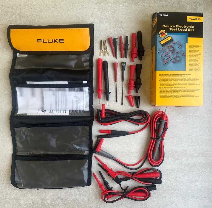 Fluke TL81A set / комплект сонди и накрайници за мултиметър