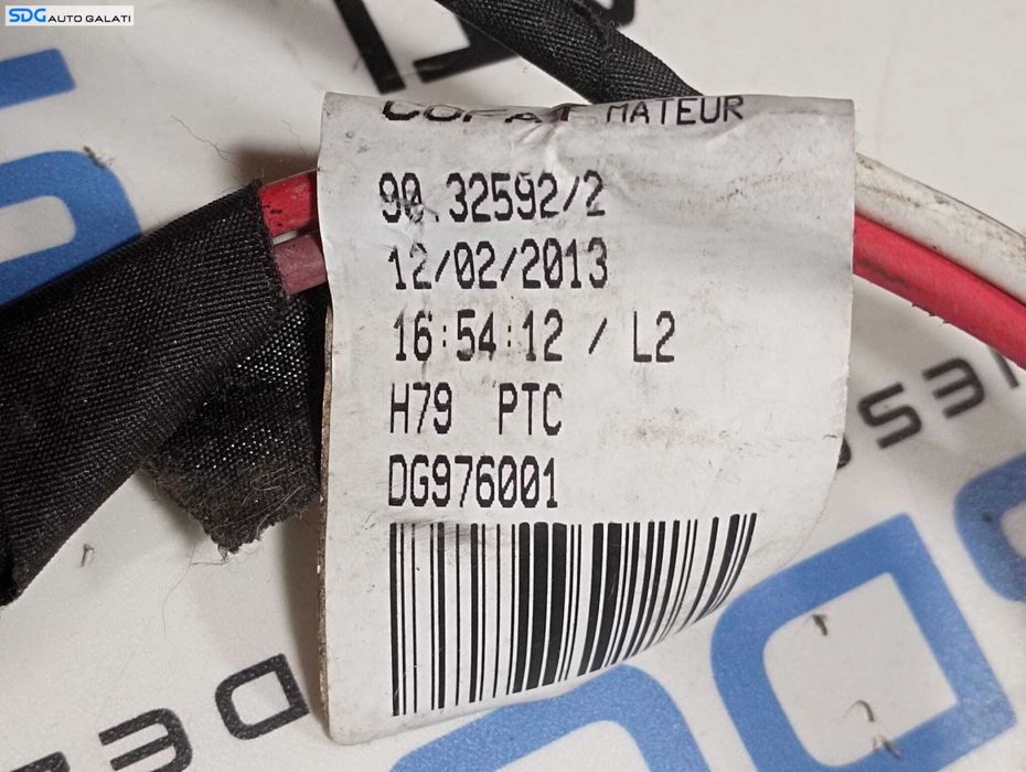 Radiator Incalzire Auxiliara Rezistenta Electrica Calorifer Aeroterma Bord Renault Modus 1.5 DCI 2004 - 2012 Cod DK782001 DK78200100073 [M5528]