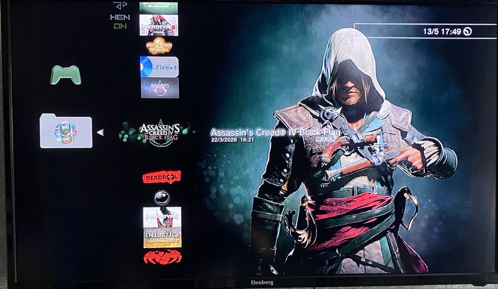 Продам ps3 super slim прошивка Hen