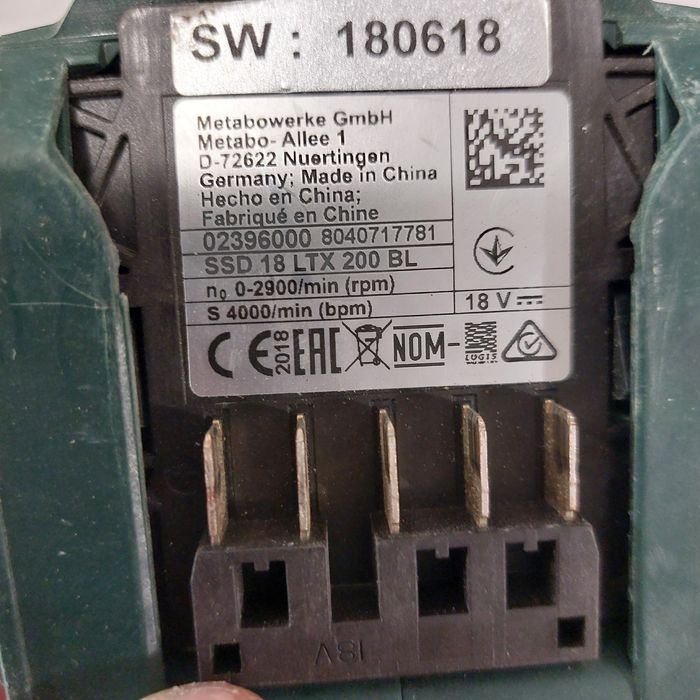 Намалена цена Безчеткови акумулаторни винтоверти и импактдрайвър Метаб