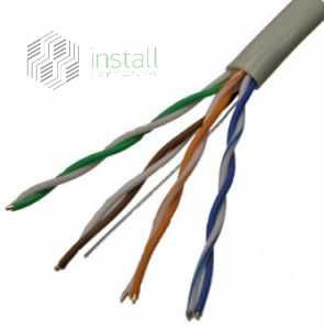 Кабель витая пара Install UTP 5E 4x2x24AWG 100% медь 305м